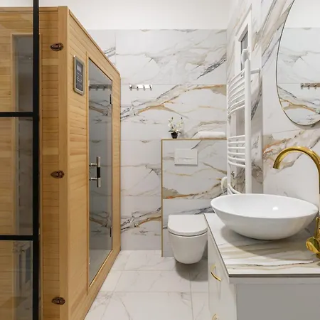 아파트 Marvelous Marble Mansion With Sauna *